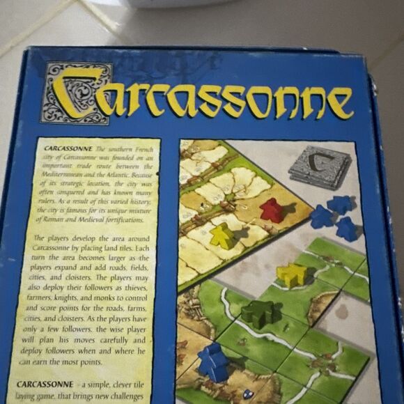 Carcassonne Board Game Klaus-Jurgen Wrede Rio Grande games Complete READ - Picture 10 of 12